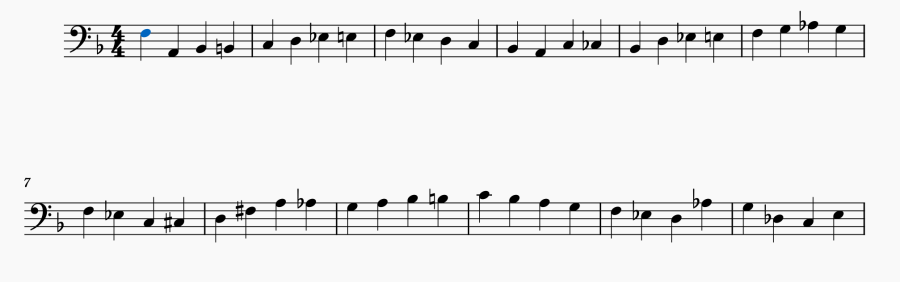 bass line one chorus